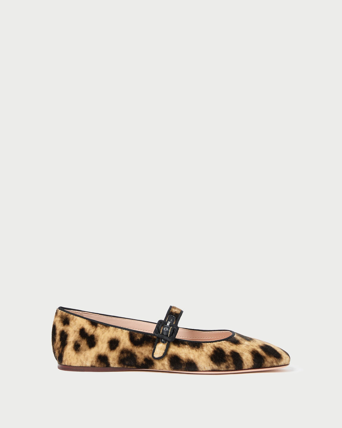 Ginger Leopard Velvet Mary Jane - Loeffler Randall Sale