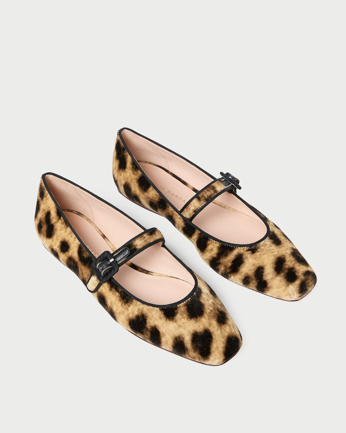 Ginger Leopard Velvet Mary Jane - Loeffler Randall Sale