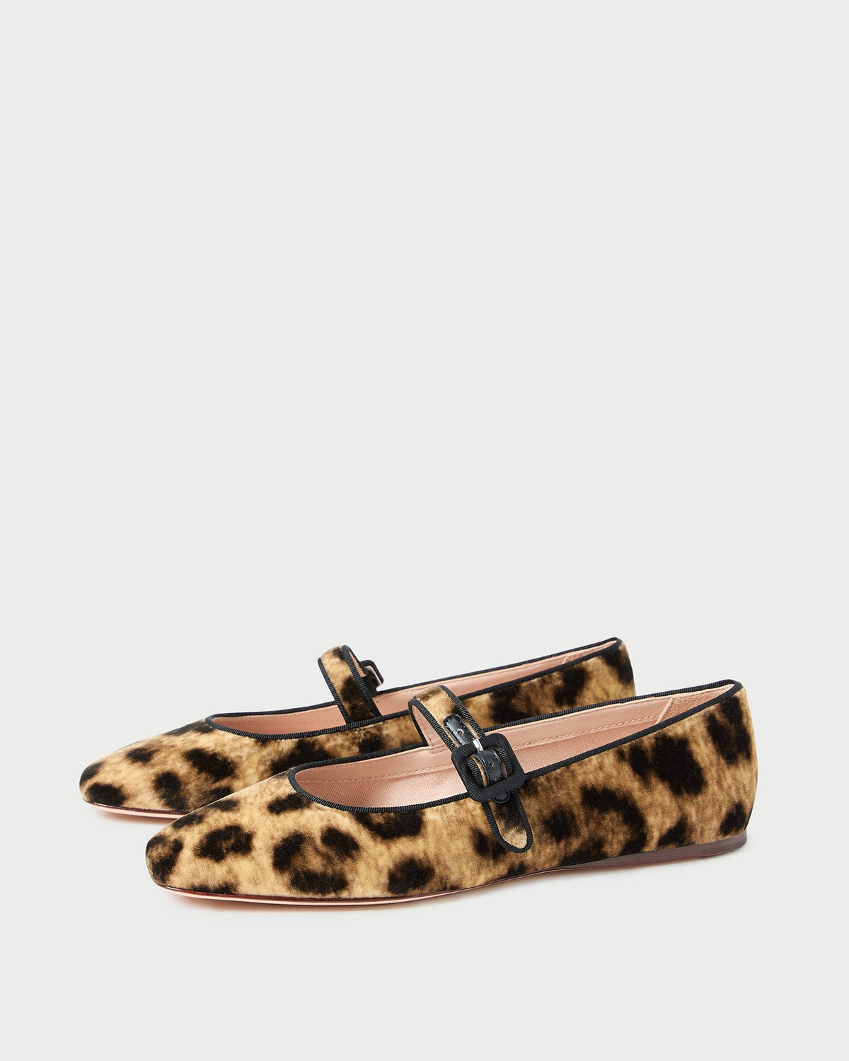 Ginger Leopard Velvet Mary Jane - Loeffler Randall Sale