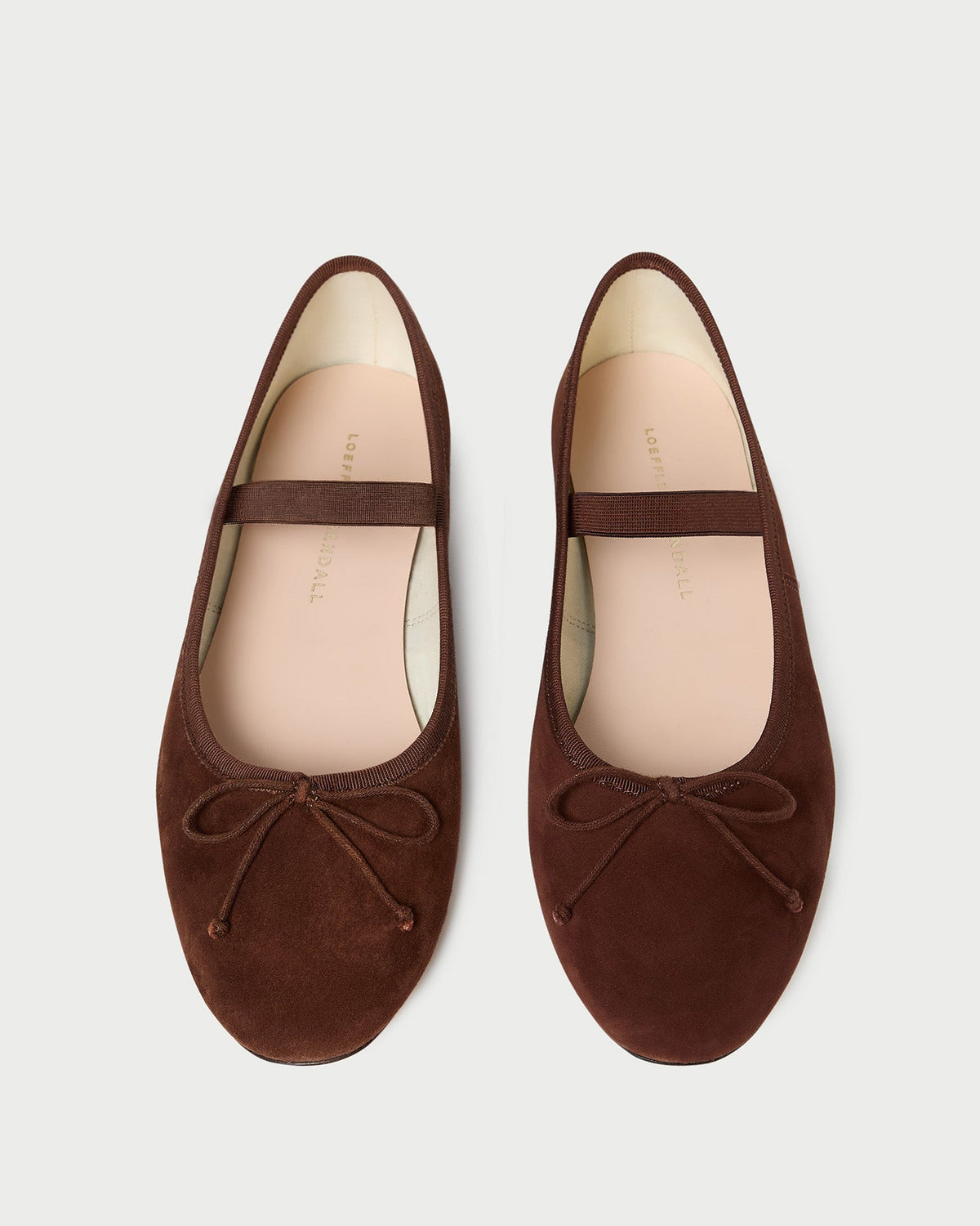 Leonie Espresso Suede Ballet Flat - Loeffler Randall Best Price