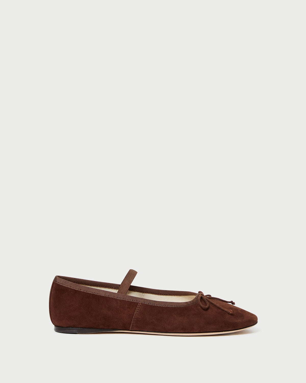 Leonie Espresso Suede Ballet Flat - Loeffler Randall Best Price