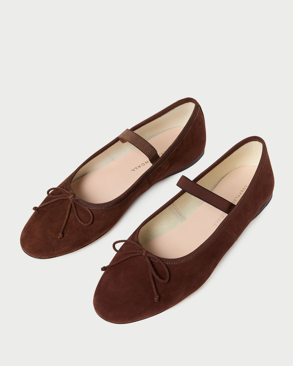 Leonie Espresso Suede Ballet Flat - Loeffler Randall Best Price