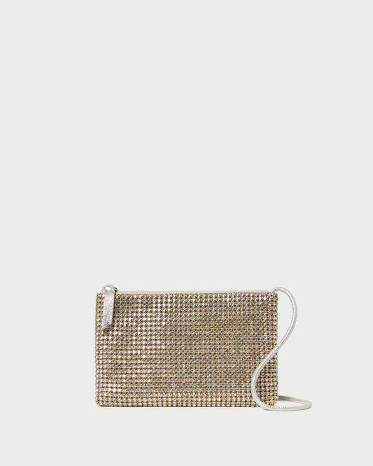 Yasmine Gold Diamanté Crossbody - Loeffler Randall Deals