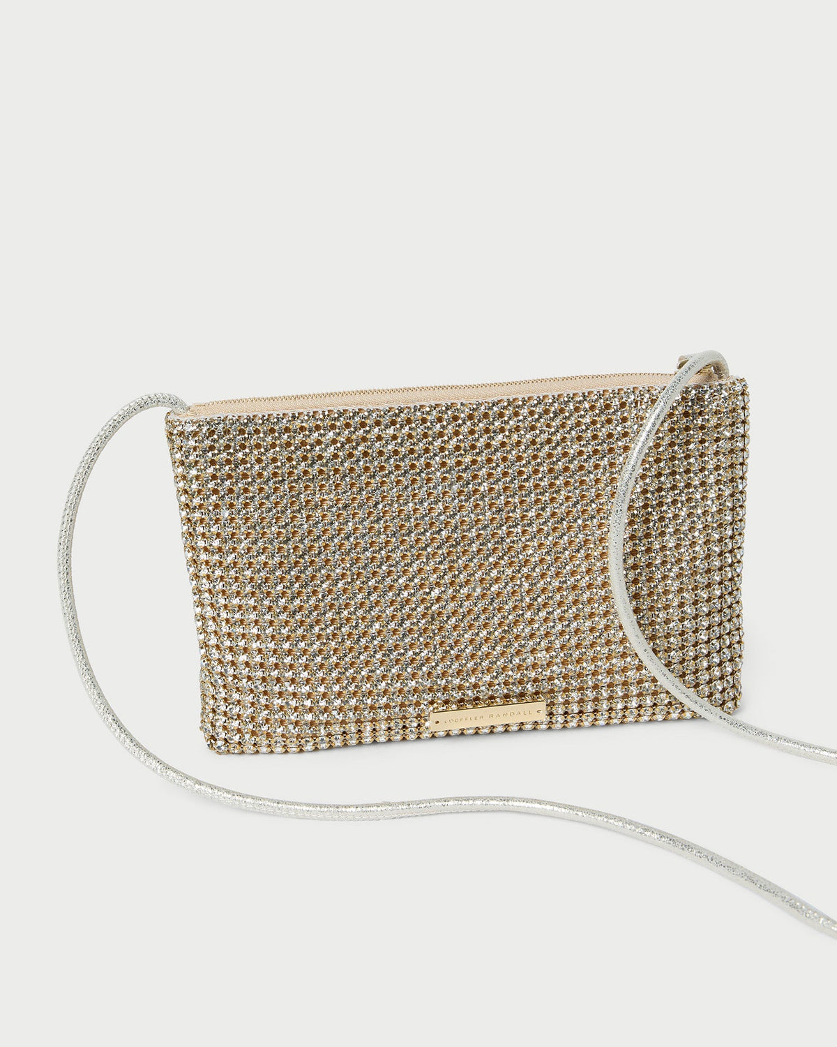 Yasmine Gold Diamanté Crossbody - Loeffler Randall Deals