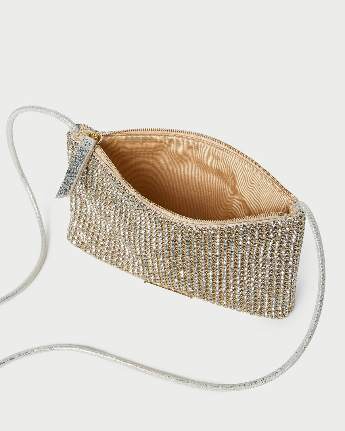 Yasmine Gold Diamanté Crossbody - Loeffler Randall Deals