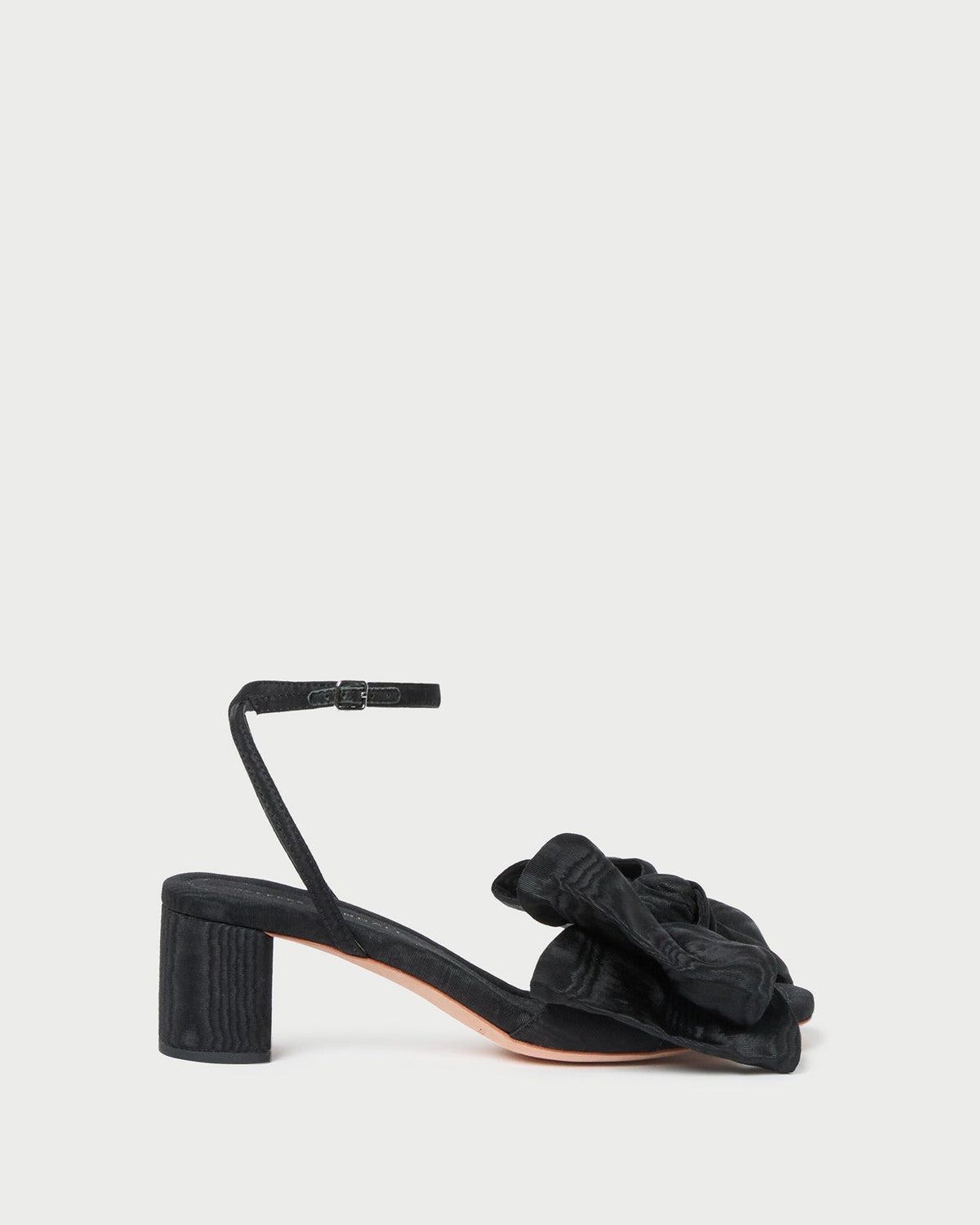 Carmen Black Moiré Bow Sandal - Loeffler Randall Premium
