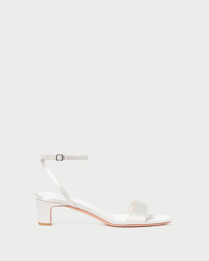 Alice Cream Satin Sandal - Loeffler Randall Classic