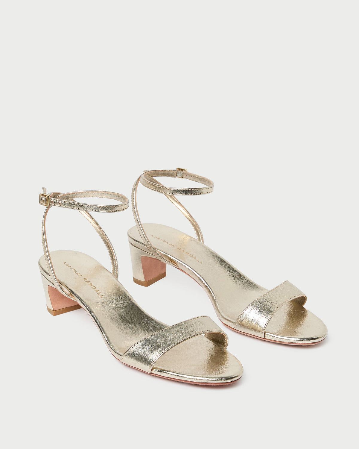 Alice Champagne Leather Sandal - Loeffler Randall Hot Sale