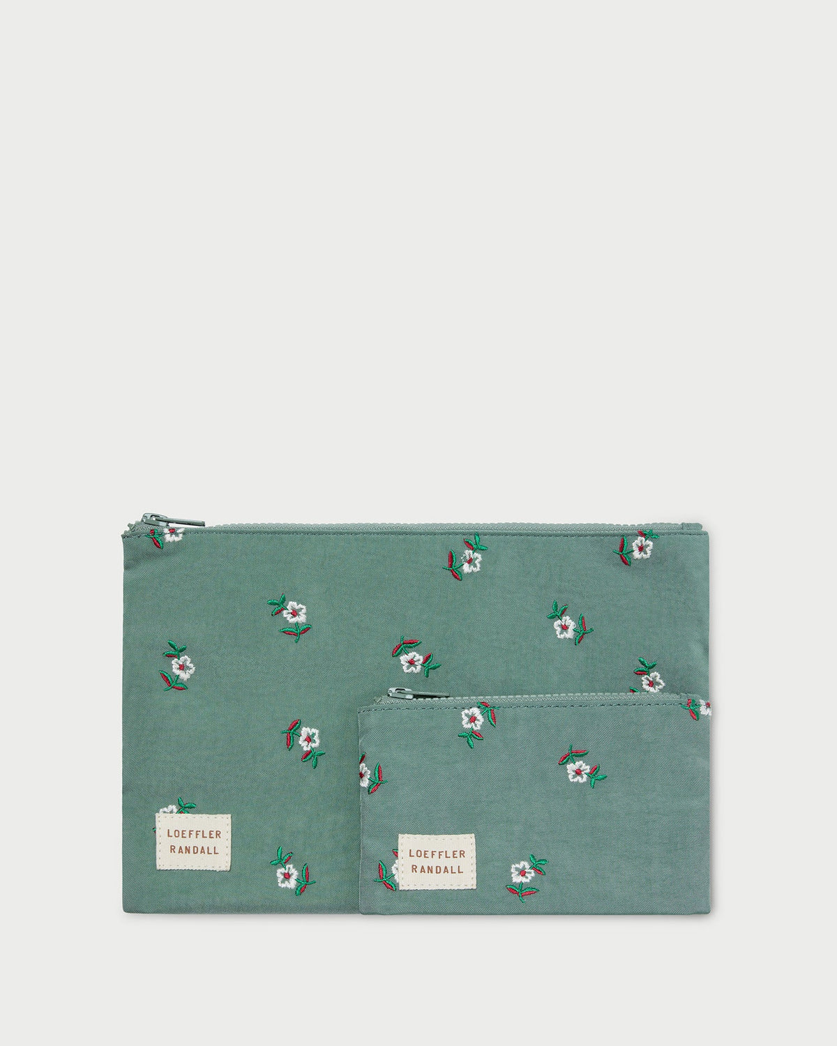 Tracy Sage Floral Pouch Set - Loeffler Randall Special Offer
