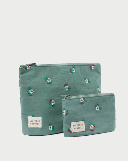 Tracy Sage Floral Pouch Set - Loeffler Randall Special Offer