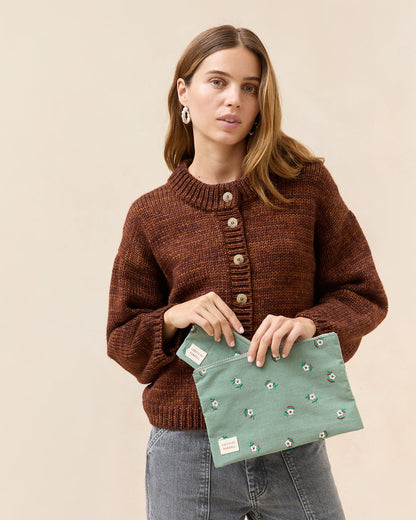 Tracy Sage Floral Pouch Set - Loeffler Randall Special Offer