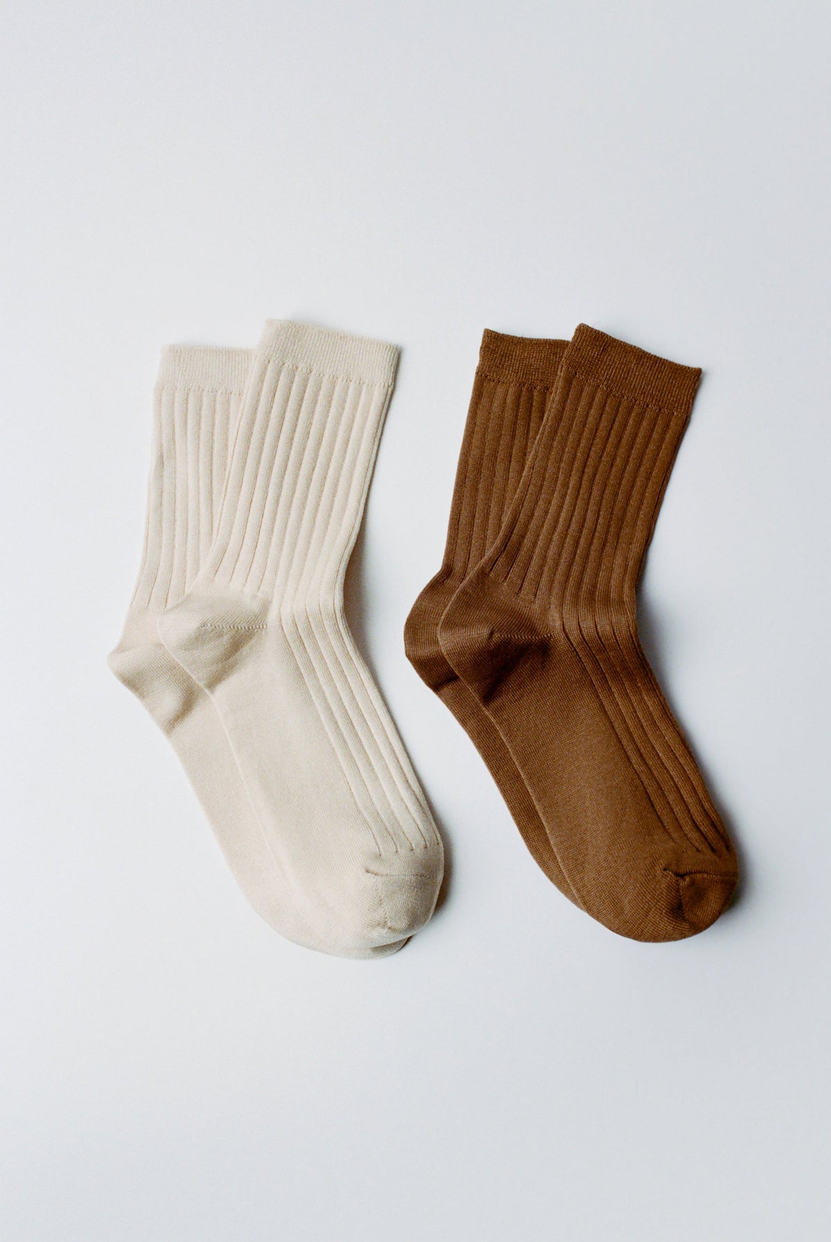 Le Bon Shoppe Tan Trouser Sock - Loeffler Randall Value