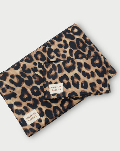 Tracy Leopard Pouch Set - Loeffler Randall Recommended