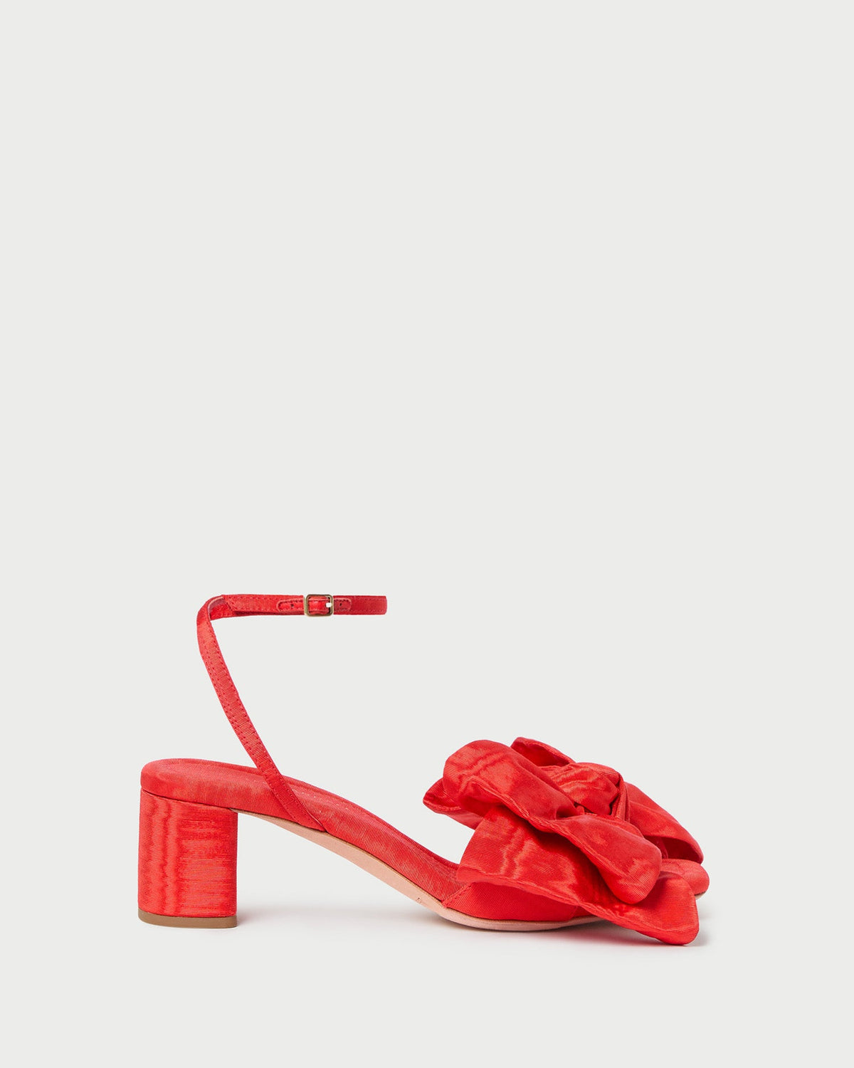Carmen Red Moiré Bow Sandal - Loeffler Randall Special Offer