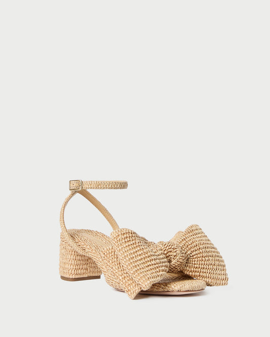 Carmen Natural Bow Sandal - Loeffler Randall Quality