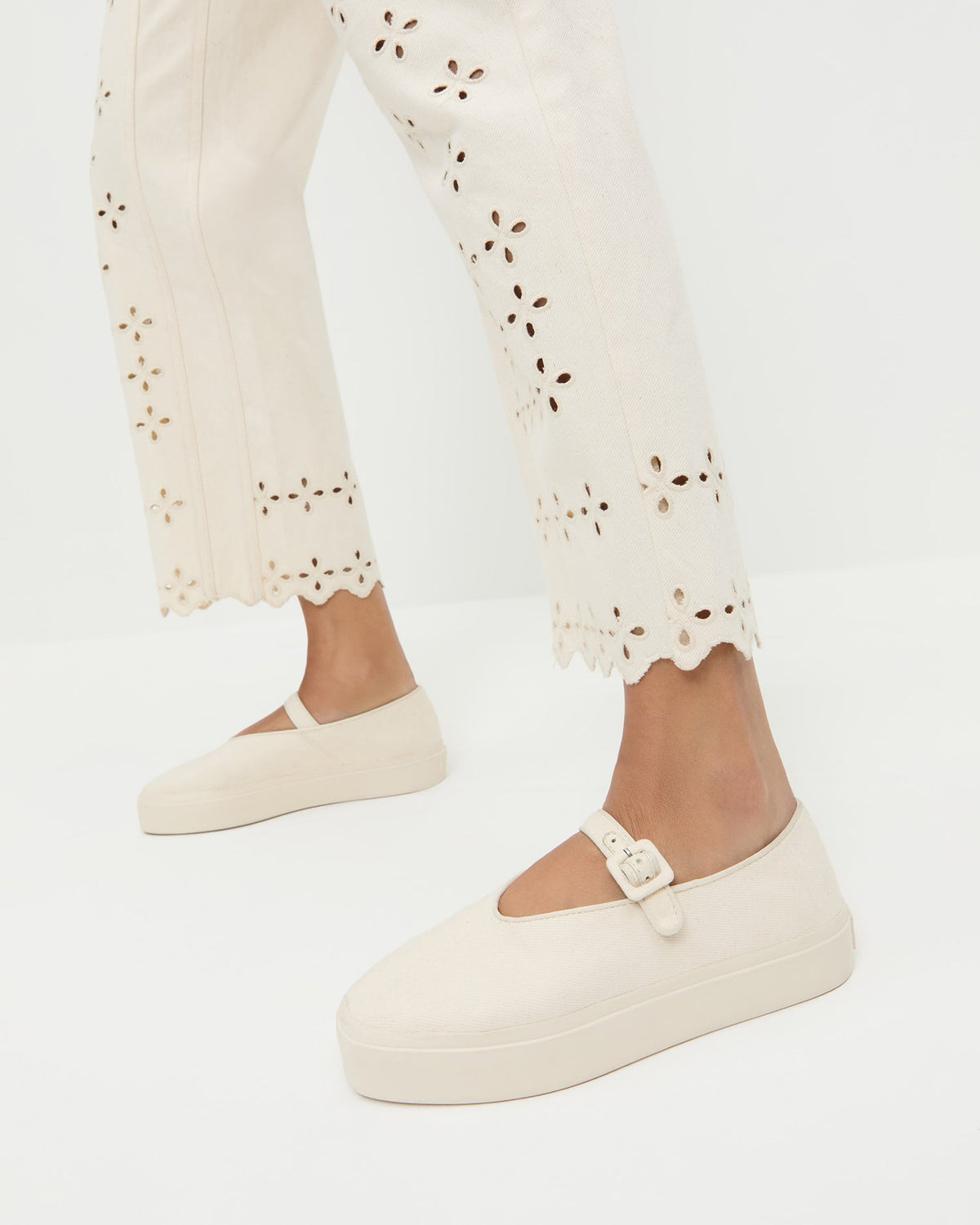 Cooper Natural Mary Jane Sneaker - Loeffler Randall Trusted