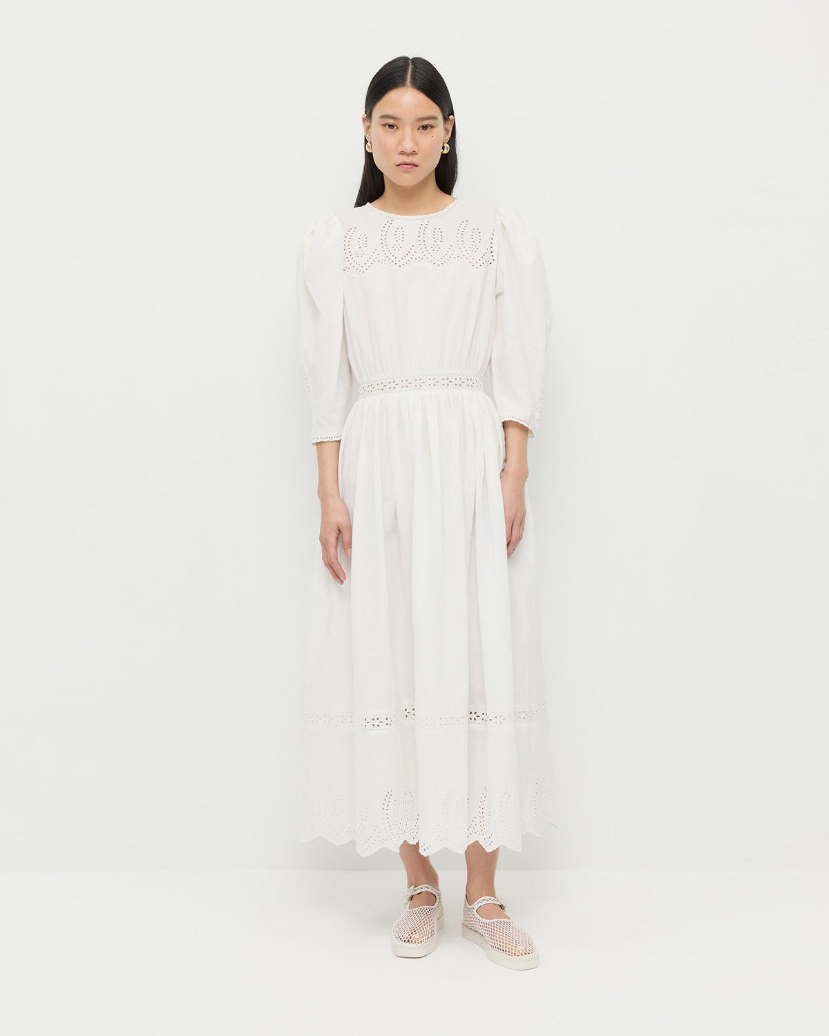 Thelma Eyelet Dress - Loeffler Randall Discount