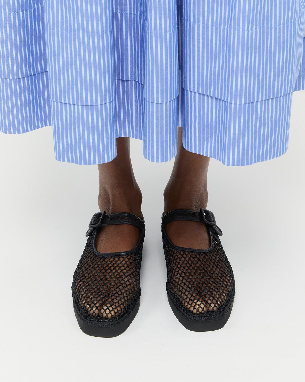 Rita Black Netted Mary Jane - Loeffler Randall Special Offer