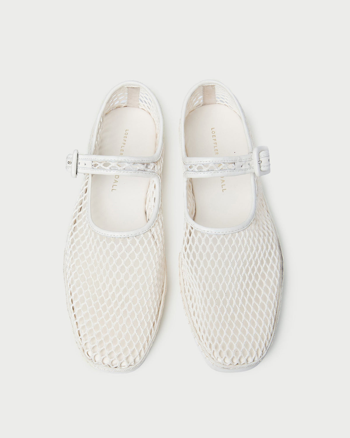 Rita White Netted Mary Jane - Loeffler Randall Special Offer