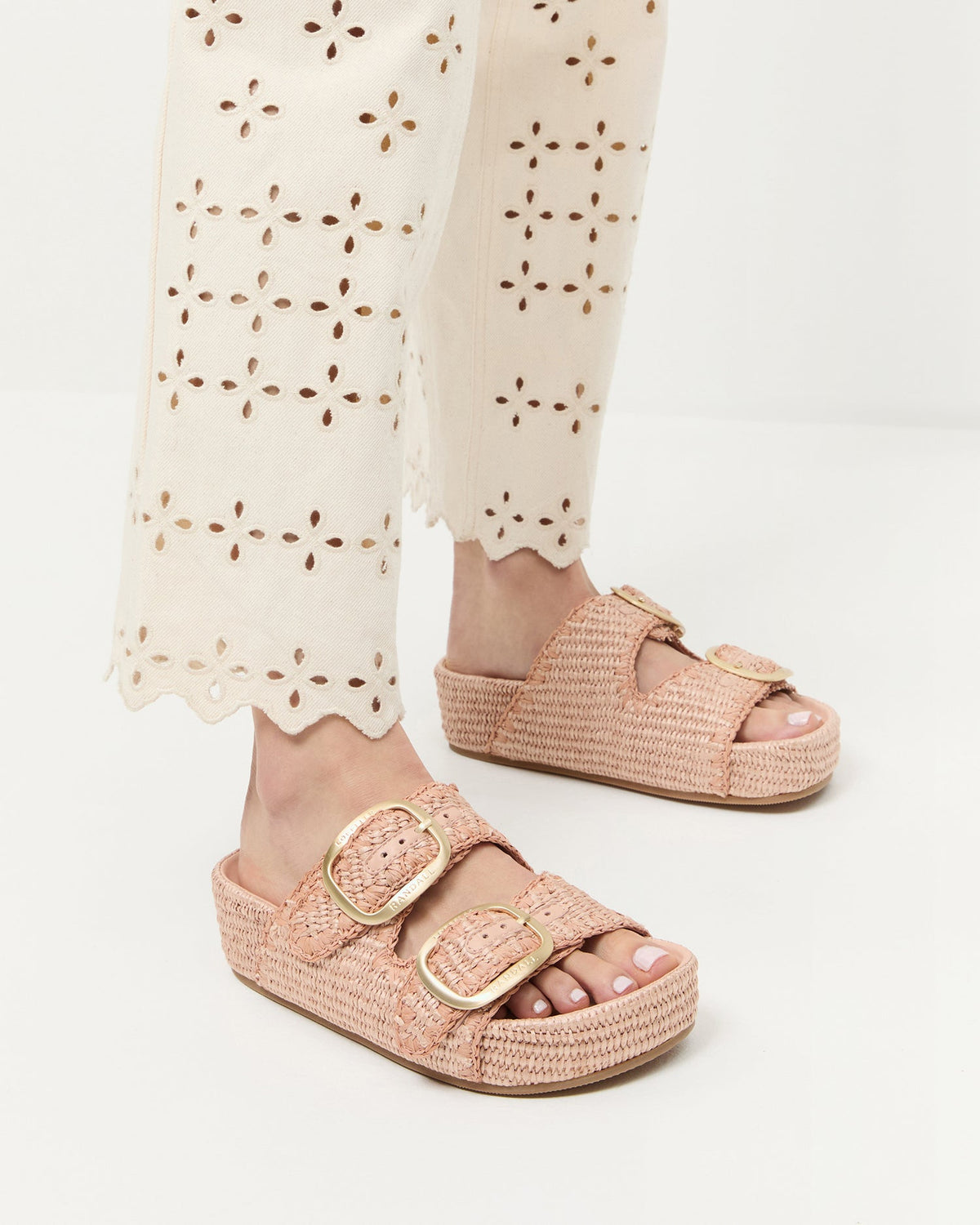 Theo Blush Two-Band Sandal - Loeffler Randall Smart Buy