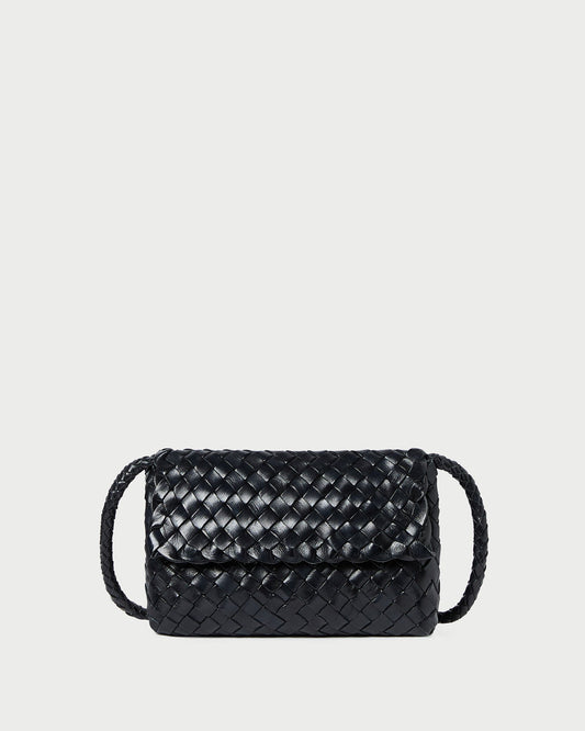 Vinnie Black Woven Leather Crossbody - Loeffler Randall Latest