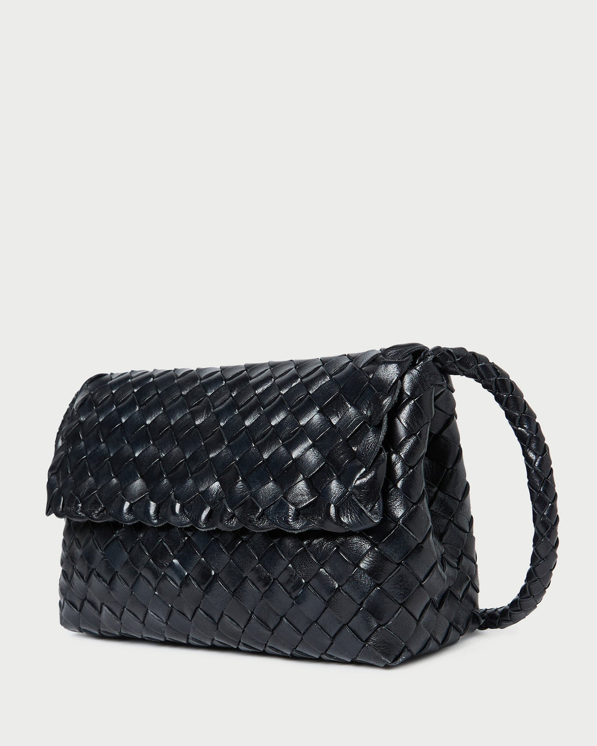 Vinnie Black Woven Leather Crossbody - Loeffler Randall Latest