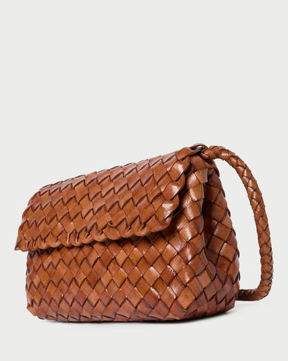 Vinnie Timber Woven Leather Crossbody - Loeffler Randall Great Value