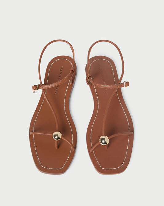 Lara Timber Leather Sandal - Loeffler Randall Customer Favorite