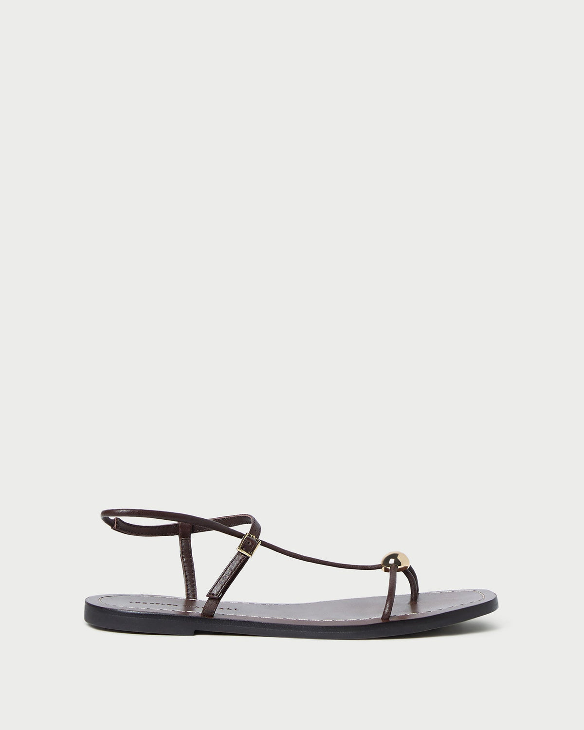 Lara Espresso Leather Sandal - Loeffler Randall Trusted