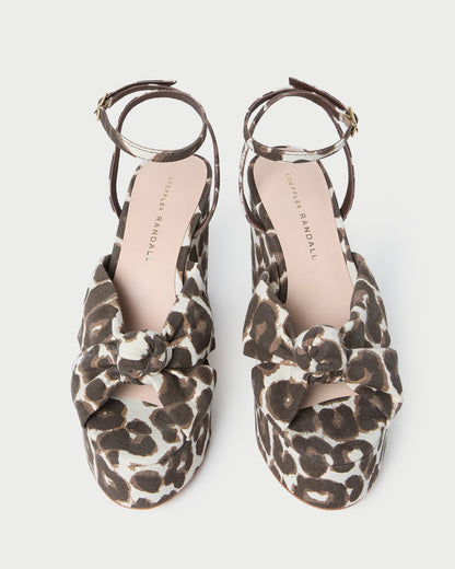 Liza Leopard Platform Sandal - Loeffler Randall Trending