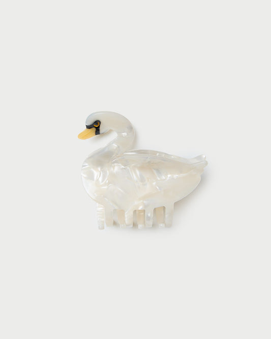 Swan Pearl Hairclip - Loeffler Randall Trusted