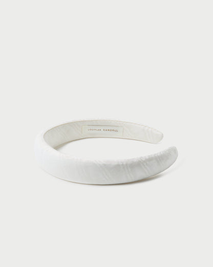 Marina Cream Puffy Headband - Loeffler Randall Value