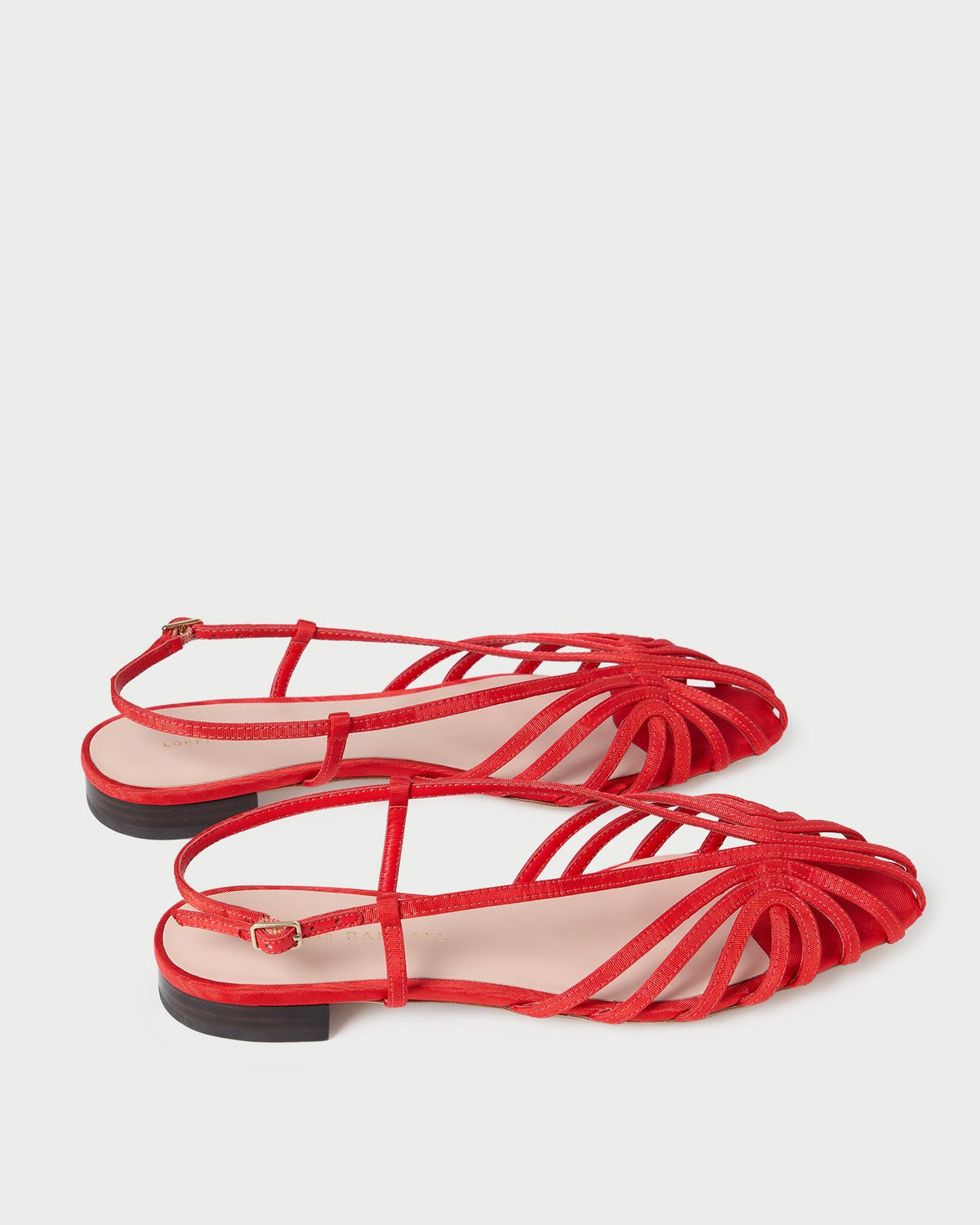Devon Red Moiré Slingback Sandal - Loeffler Randall Latest