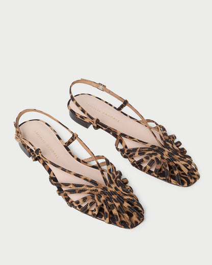 Devon Leopard Slingback Sandal - Loeffler Randall Exclusive
