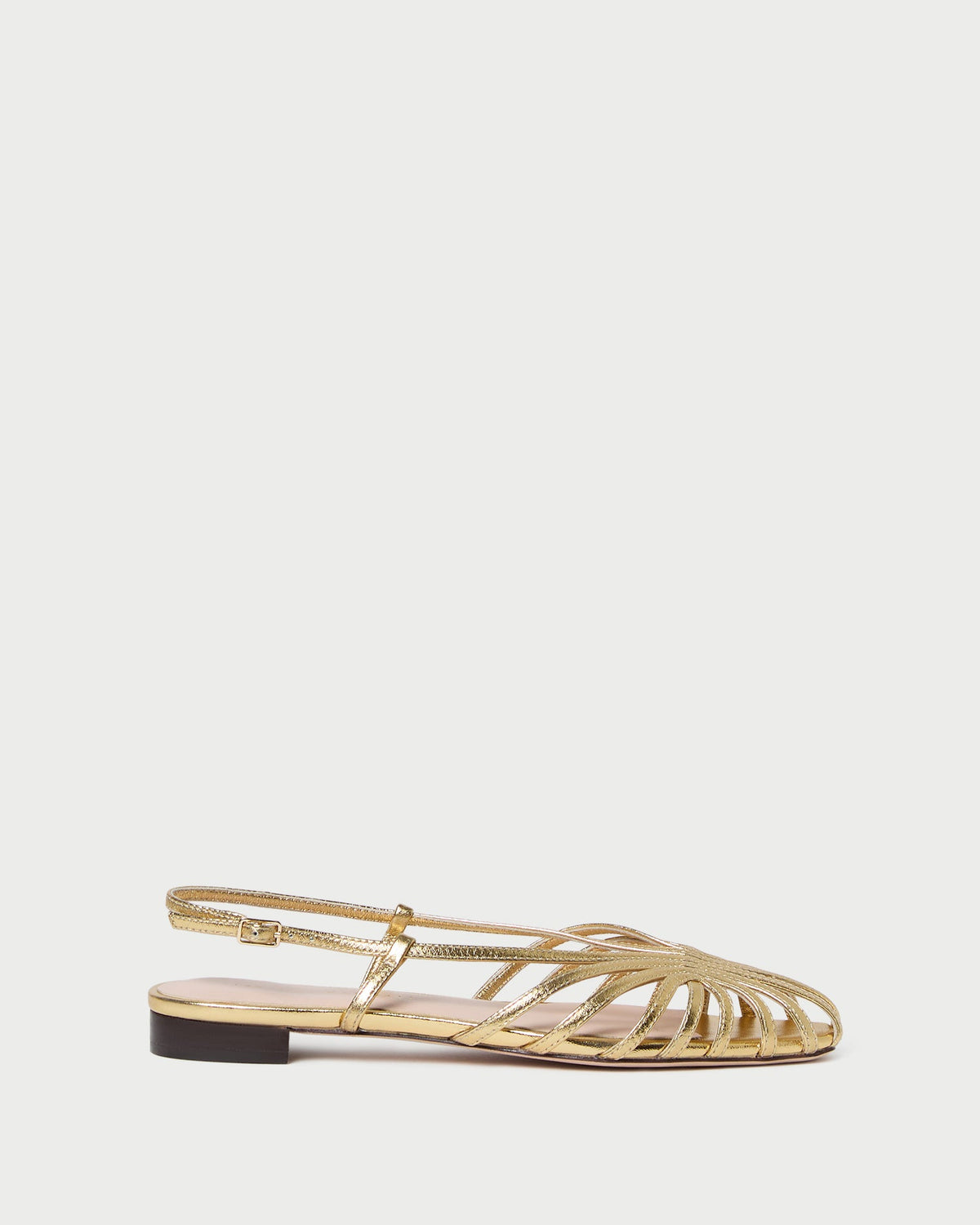 Devon Gold Slingback Sandal - Loeffler Randall Discount