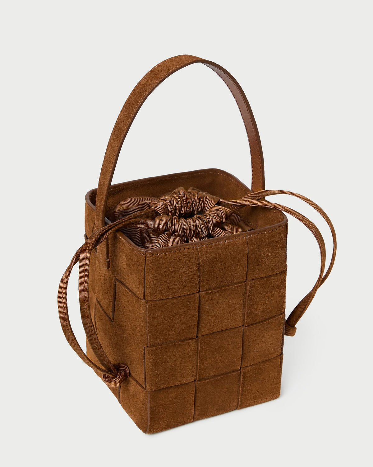 Laith Cacao Woven Bucket Bag - Loeffler Randall Customer Favorite
