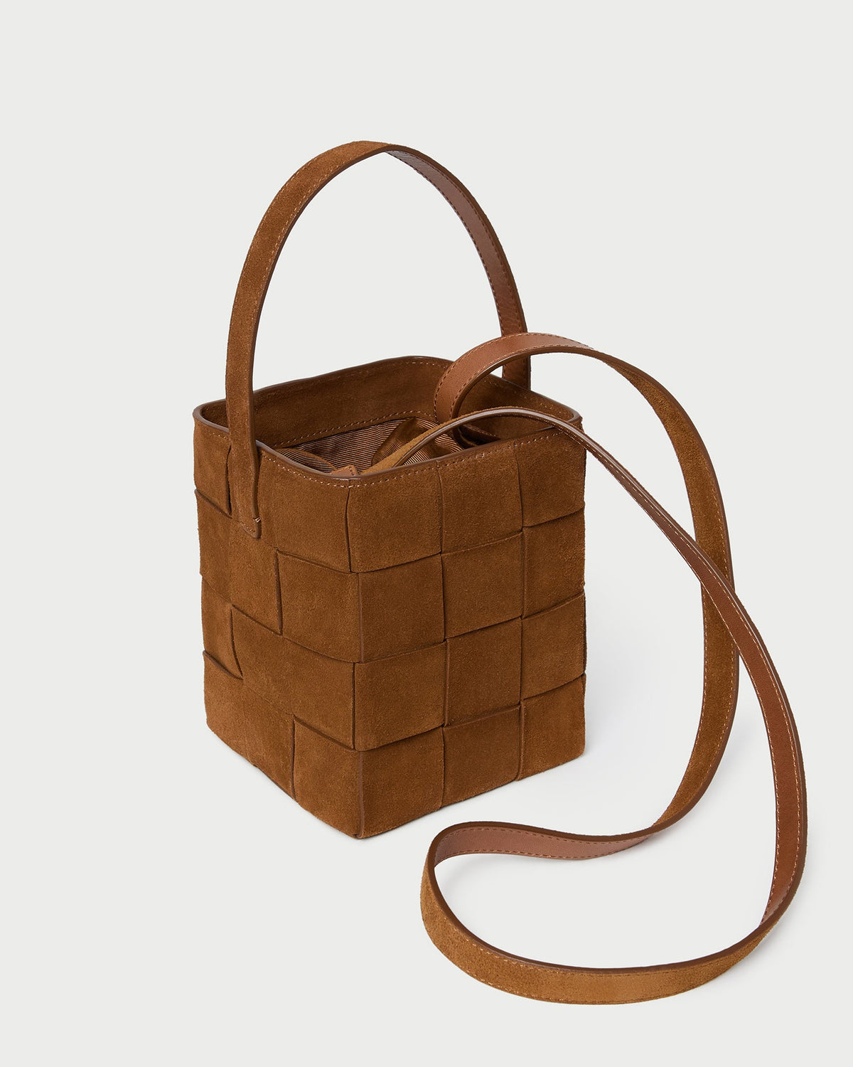 Laith Cacao Woven Bucket Bag - Loeffler Randall Customer Favorite