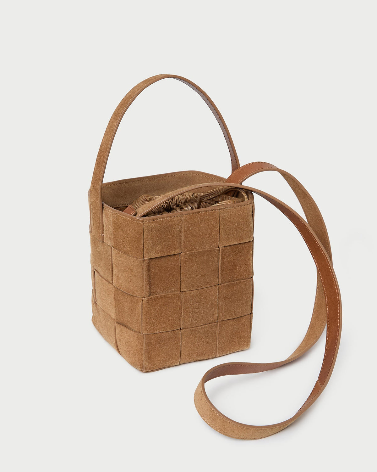 Laith Toffee Suede Bucket Bag - Loeffler Randall Exclusive