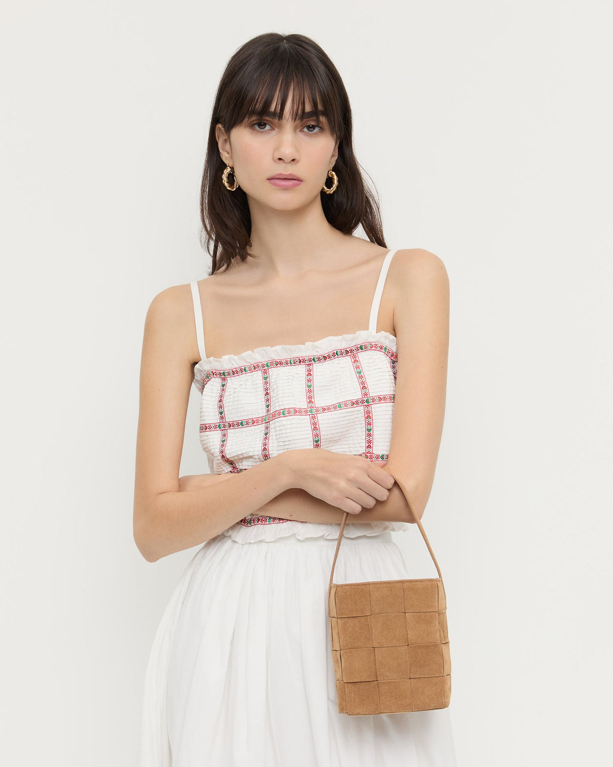 Laith Toffee Suede Bucket Bag - Loeffler Randall Exclusive