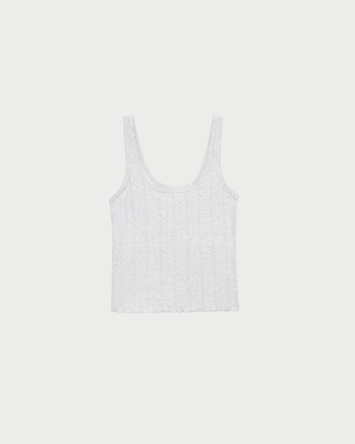 Rylee Pointelle Tank Top - Loeffler Randall Discount