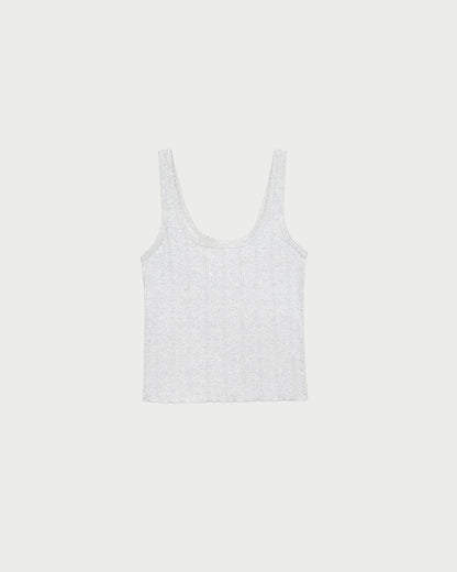 Rylee Pointelle Tank Top - Loeffler Randall Discount