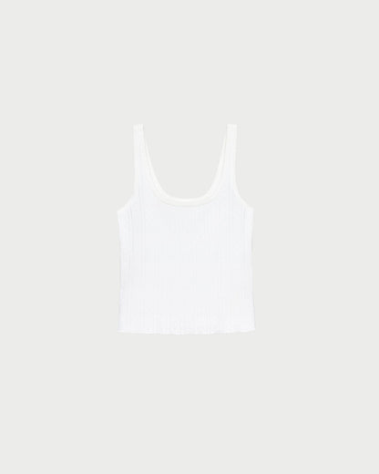 Rylee Pointelle Tank Top - Loeffler Randall Exclusive