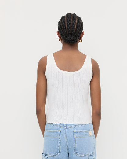 Rylee Pointelle Tank Top - Loeffler Randall Exclusive