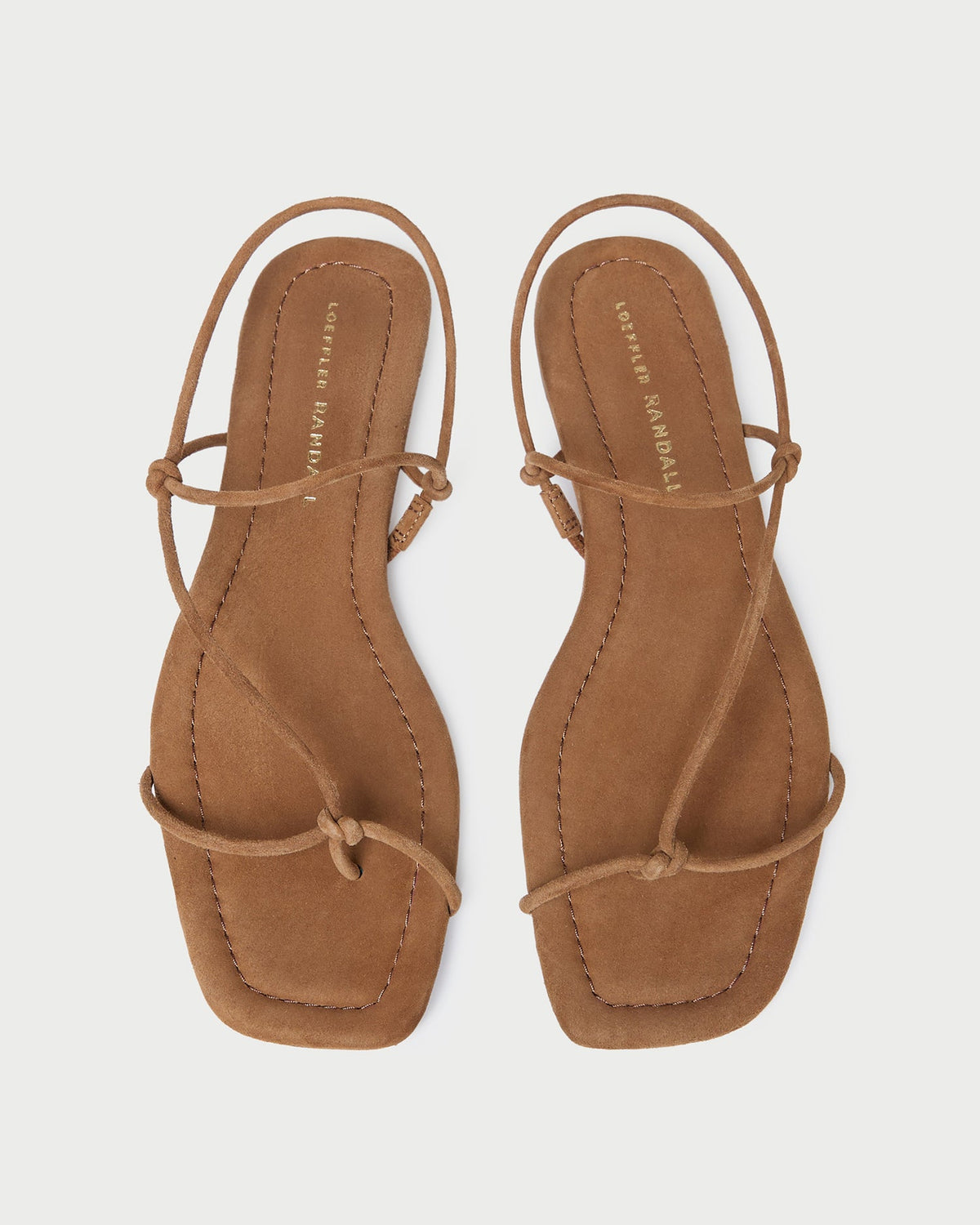 Eleanor Cacao Suede Strappy Sandal - Loeffler Randall Smart Buy