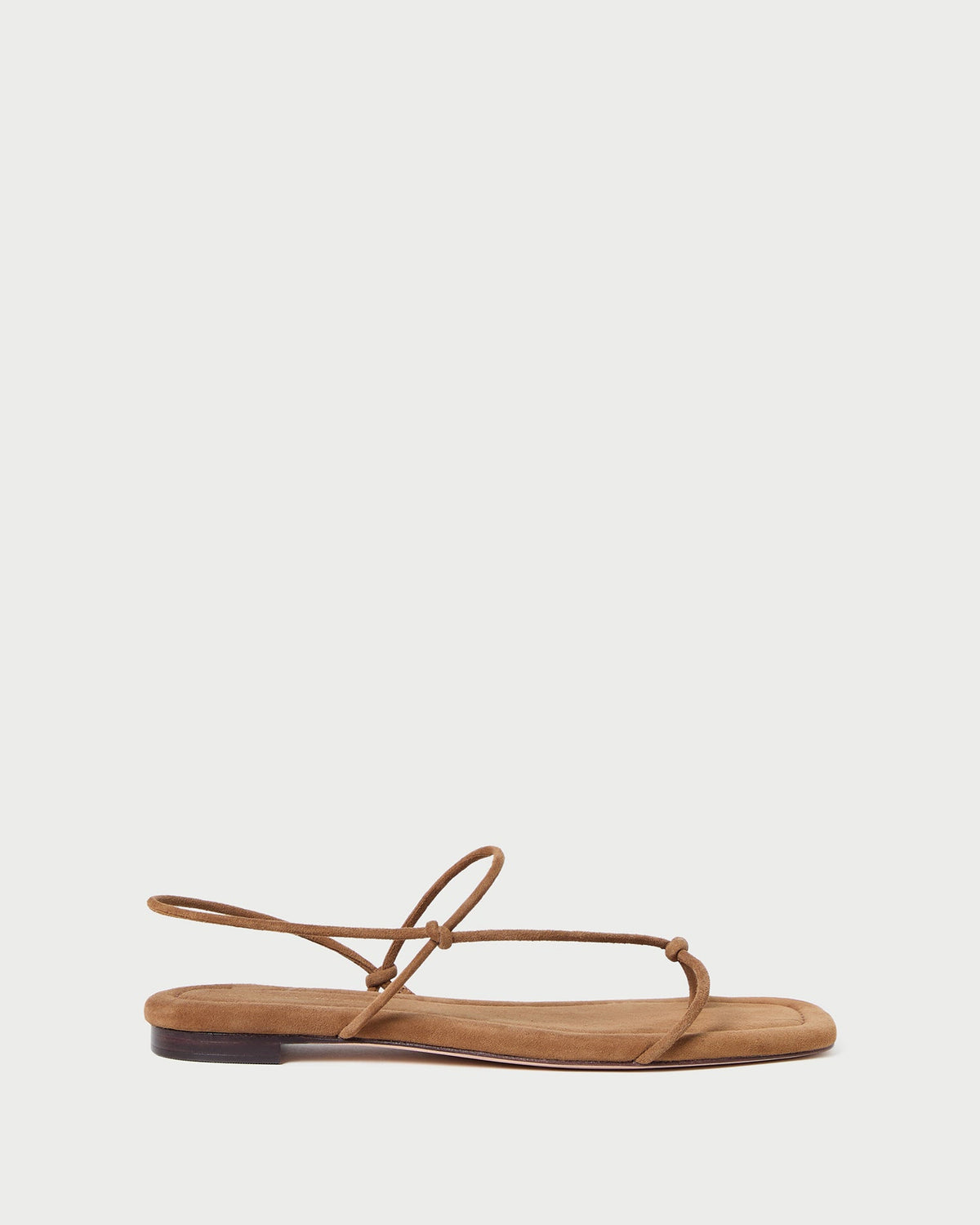 Eleanor Cacao Suede Strappy Sandal - Loeffler Randall Smart Buy