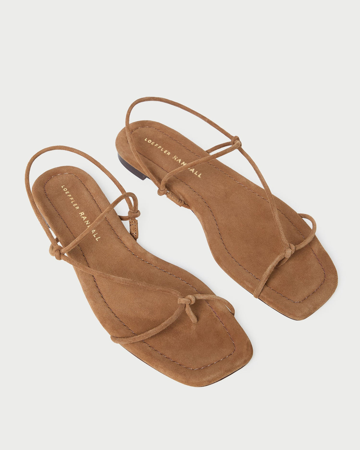 Eleanor Cacao Suede Strappy Sandal - Loeffler Randall Smart Buy