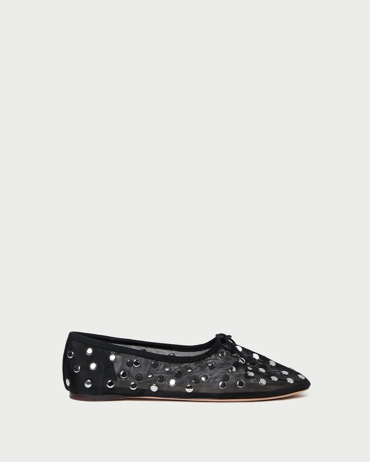 Landon Black/Silver Mesh Ballet Flat - Loeffler Randall Everyday