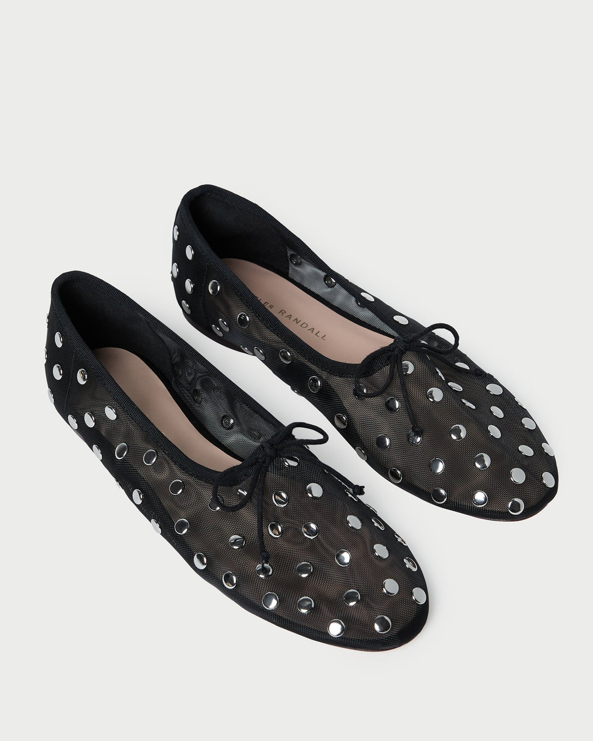 Landon Black/Silver Mesh Ballet Flat - Loeffler Randall Everyday