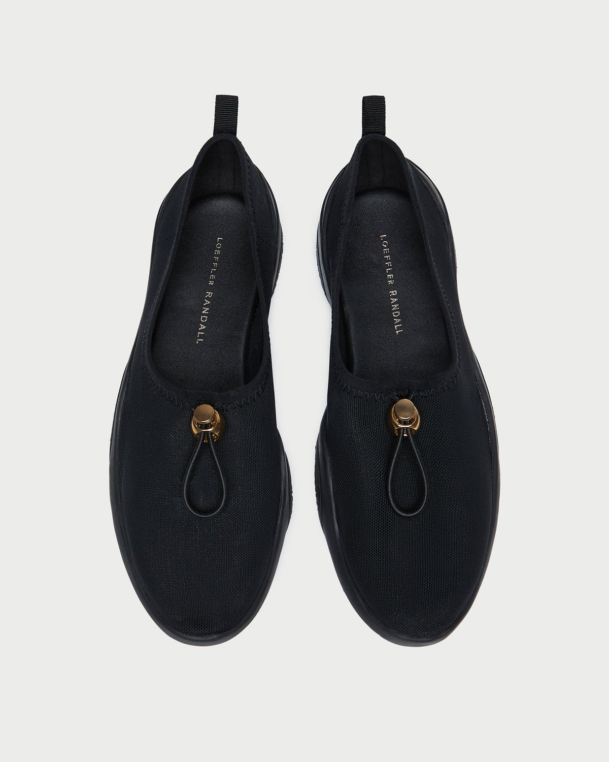 Raina Black Mesh Flat - Loeffler Randall Top Pick