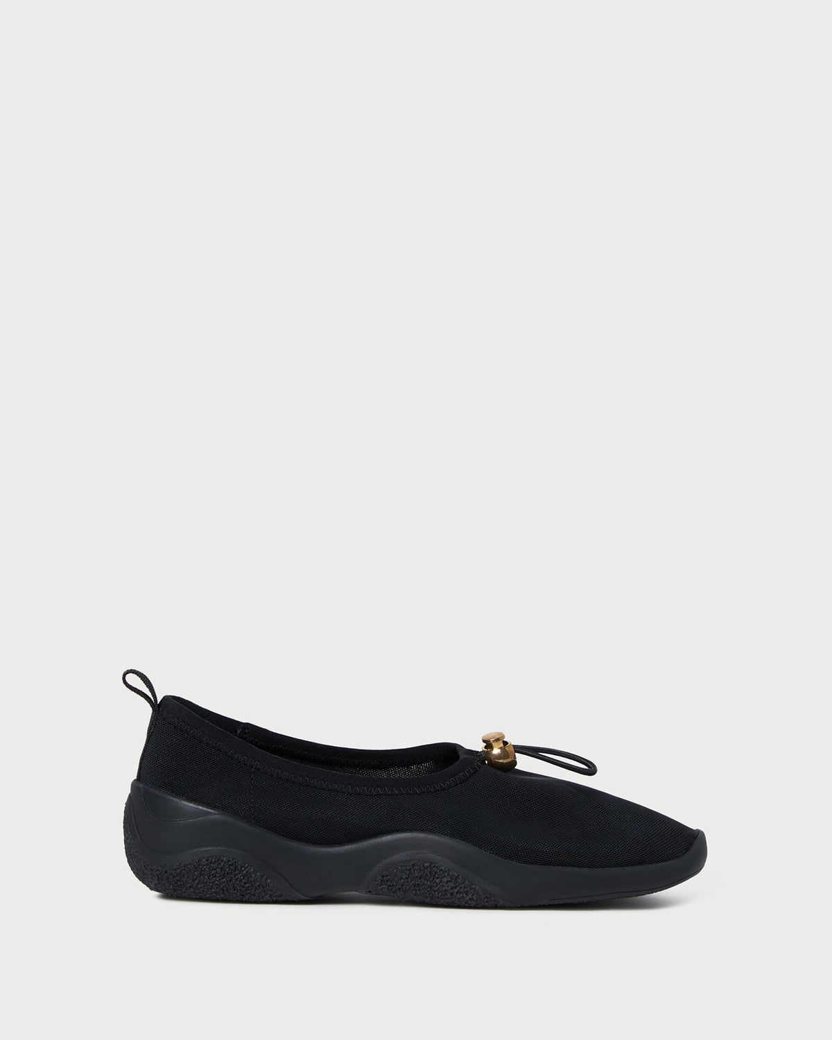 Raina Black Mesh Flat - Loeffler Randall Top Pick